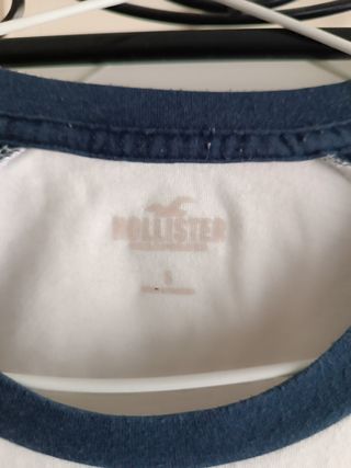 Camiseta Hollister manga larga talla S