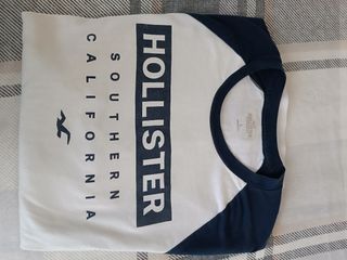 Camiseta Hollister manga larga talla S