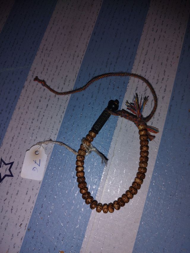 Pulsera semillas árbol - marrón, multicolor