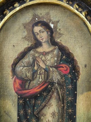 Antiguo retablo Inmaculada Concepción S.XX? 55 CMS