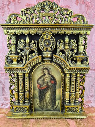 Antiguo retablo Inmaculada Concepción S.XX? 55 CMS
