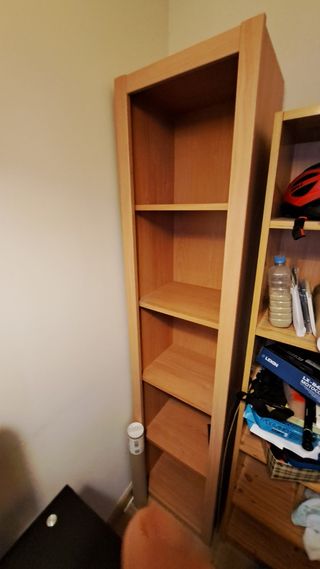Estantería librería madera 4 baldas