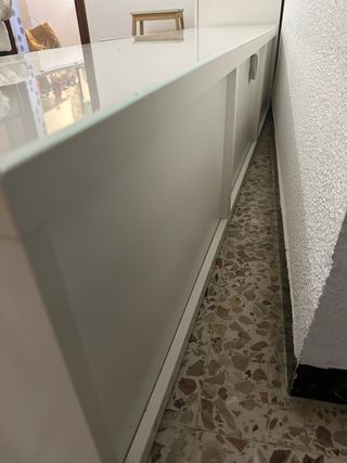 Mueble TV blanco Ikea - Moderno