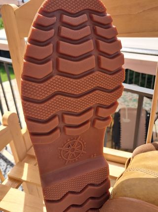 Scarpe uomo camoscio beige, n.42.