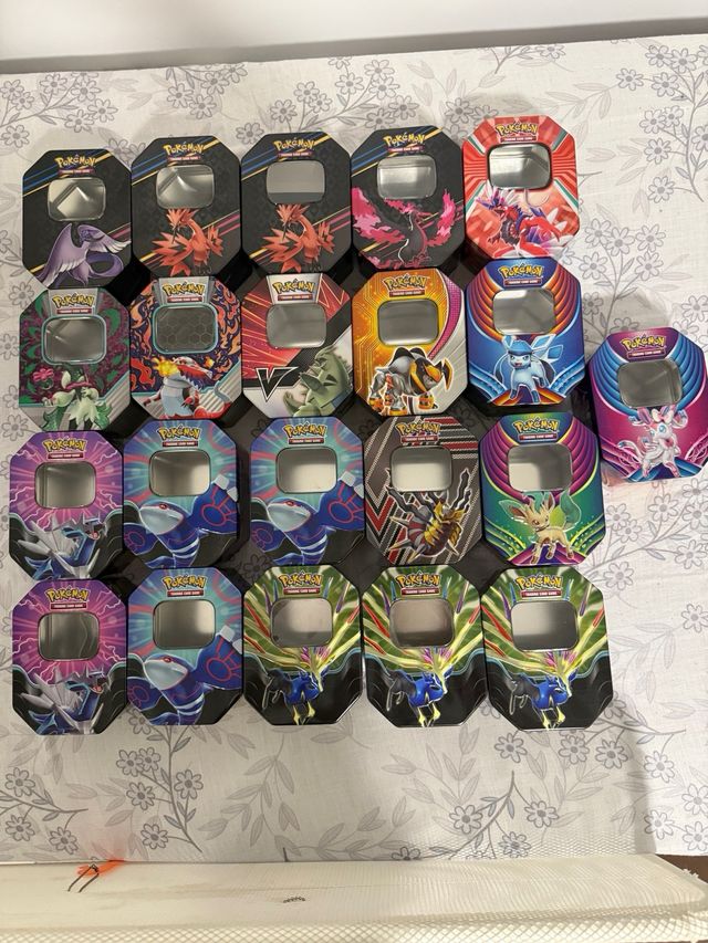 Latas Pokemon Vacías 