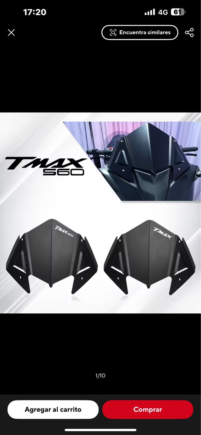 Cúpula TMAX 560 - Parabrisas