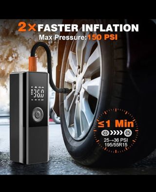 Compresor aire portátil