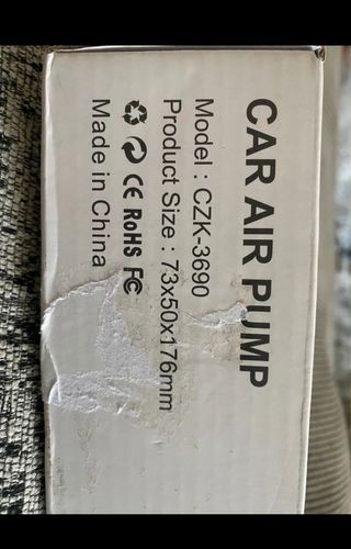 Compresor aire portátil