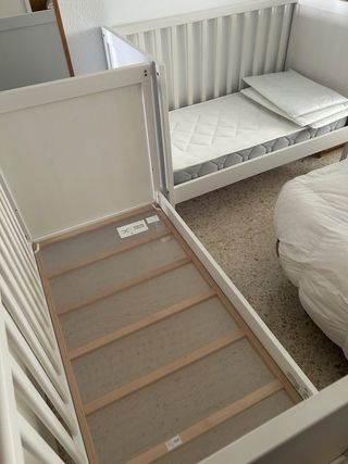 Cuna bebé IKEA - Blanca