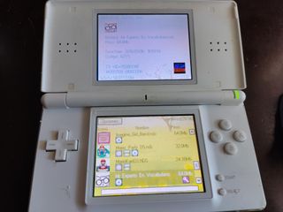 Nintendo DS Lite blanca + juegos