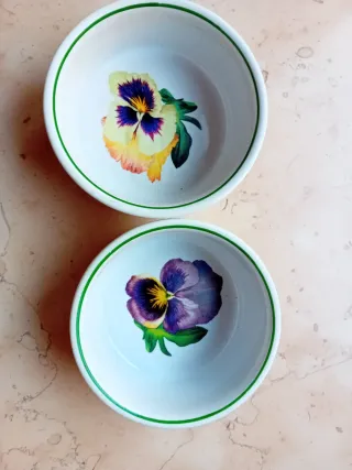 Ciotole Tognana le porcellane dei fiori 4 pz