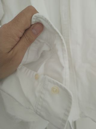 Camisa Ralph Lauren Oxford blanca XXL