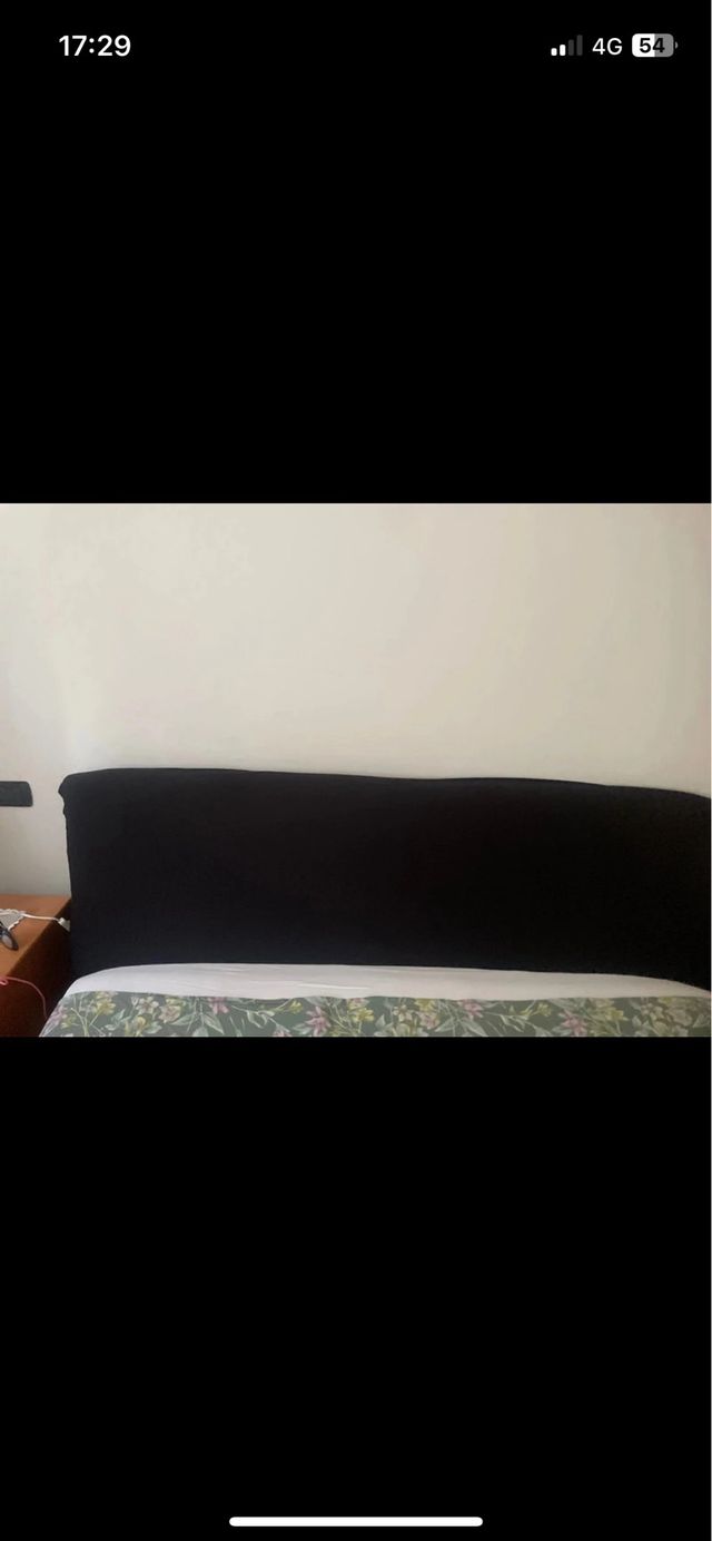 Copriletto matrimoniale nero