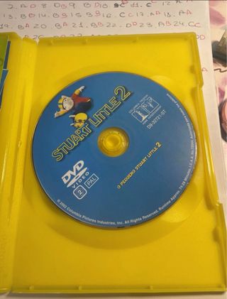 DVD Stuart Little 2 -Español
