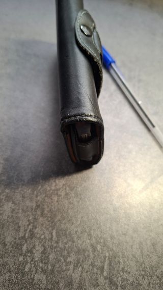 Funda móvil cinturón negra