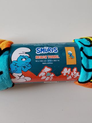 Asciugamano Spiaggia Smurfs