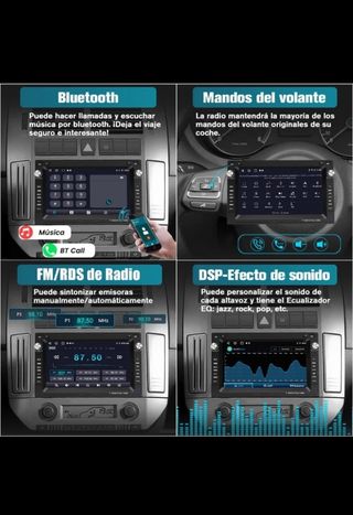 Radio Coche Bluetooth | VW, Seat, Skoda