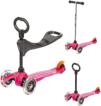 Patinete Mini Micro 3 en 1 Rosa