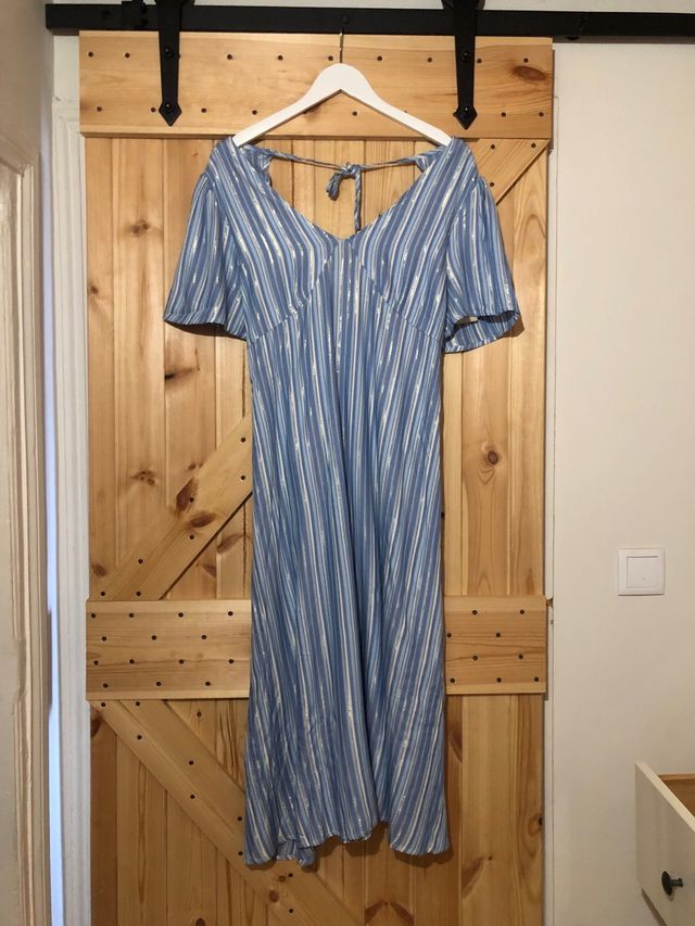 Vestido Meisïe boho azul - Talla M