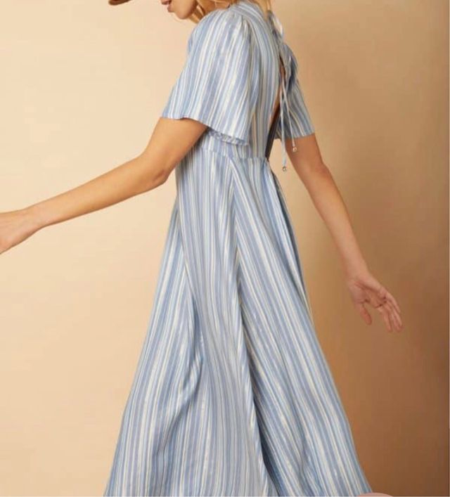 Vestido Meisïe boho azul - Talla M