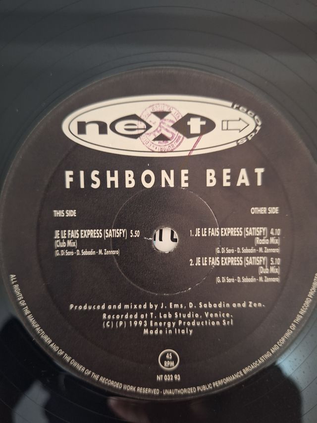 Vinile Fishbone Beat - Je Le Fais Express