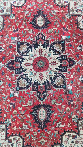 Alfombra persa Tabriz 196x152cm
