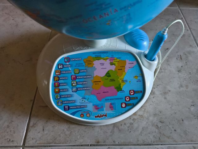 Globo terráqueo Eduland