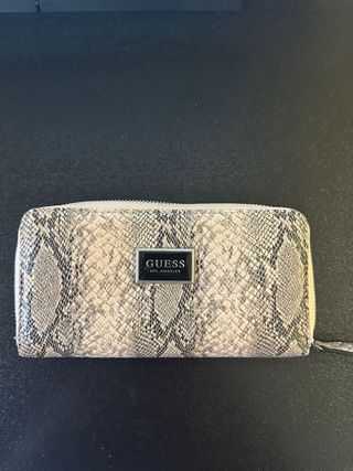 Portafoglio Guess - Beige/Grigio