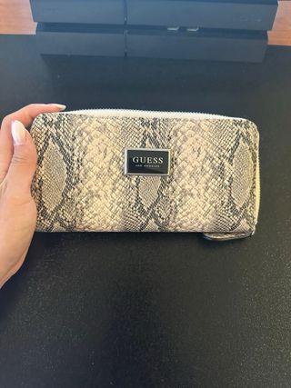 Portafoglio Guess - Beige/Grigio