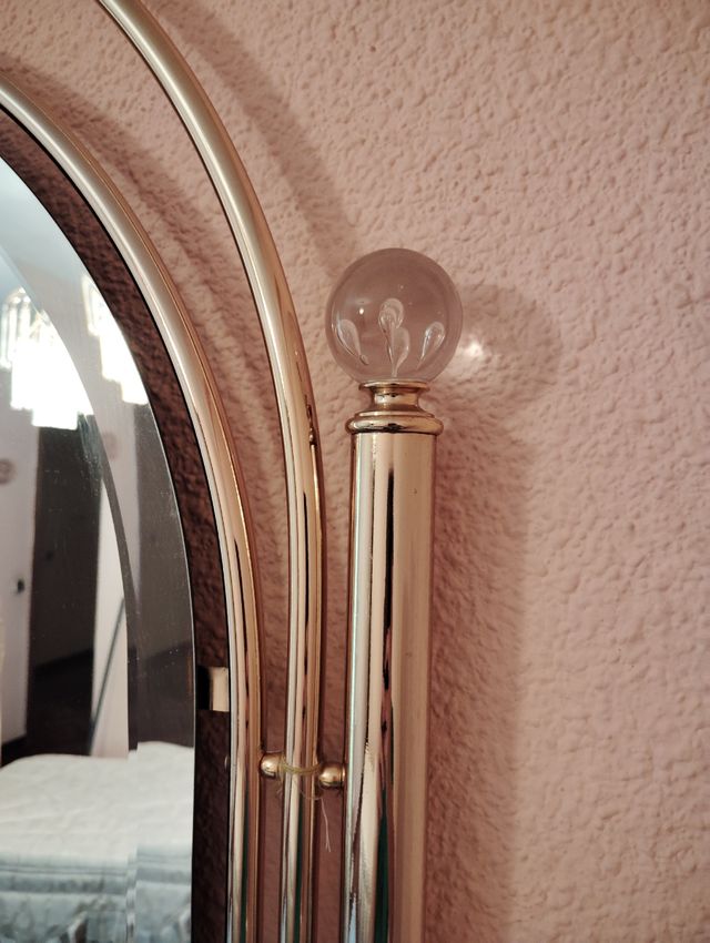 Espejo dorado vintage