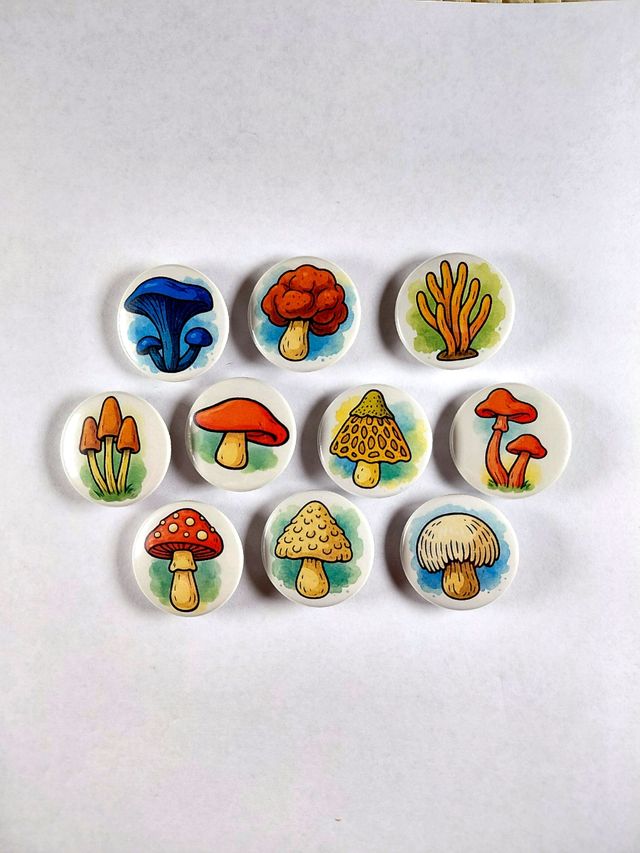 10 spille tema funghetti