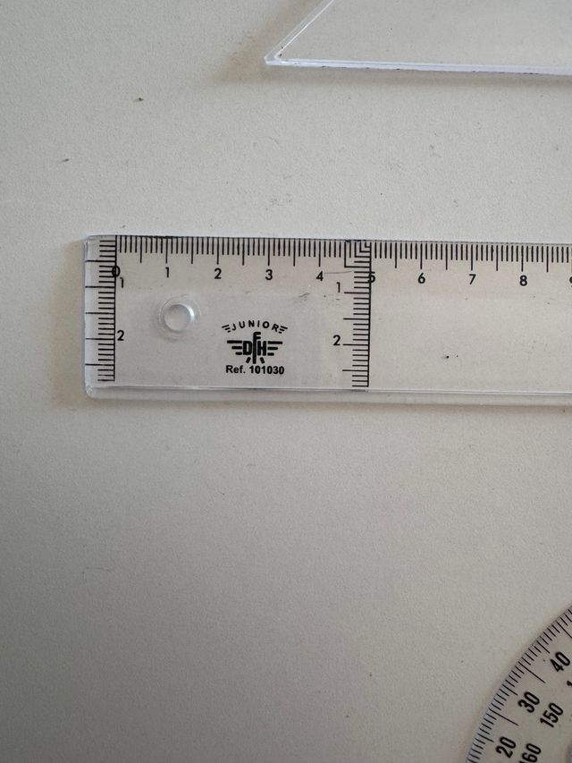 Pack escolar: regla, compás, lápices