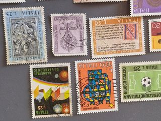 44 francobolli Italia vintage
