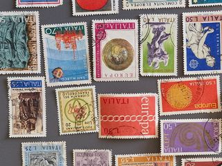 44 francobolli Italia vintage