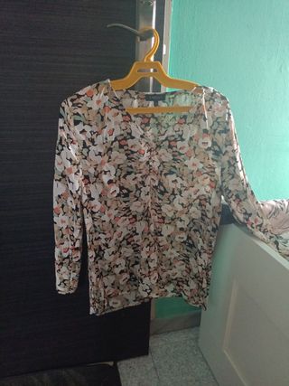 Blusa CAROLI estampada multicolor