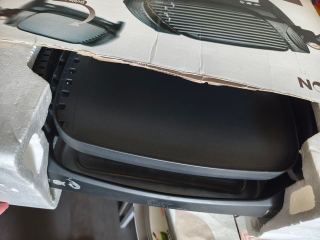 Plancha Ecron 1600W Doble Cara