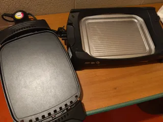 Plancha Ecron 1600W Doble Cara