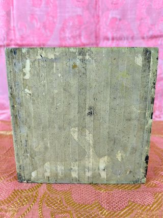 Antiguo colgador con azulejo Macarena S.XX? 49 CMS