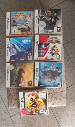 Lotto Giochi Nintendo DS completi