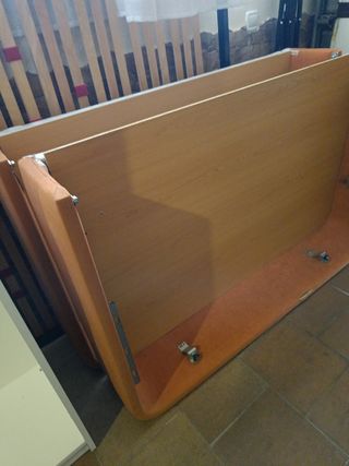 Canapé Hidráulico y Somier 150cm 