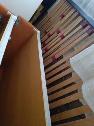 Canapé Hidráulico y Somier 150cm 
