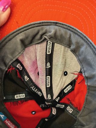 Cappellino NBA - Nero/Rosso
