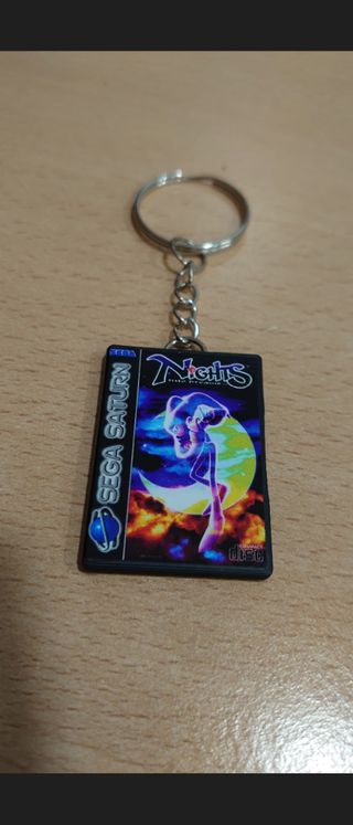 Nights into Dreams llavero Sega Saturn
