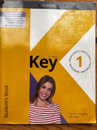 Key to Bachillerato 1. Student's Book. 2 Edition