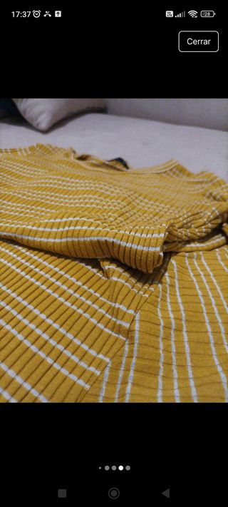 Vestido mostaza 