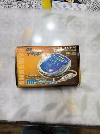 Reproductor Portátil Samsung MCD-SM60 MP3