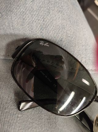 Gafas Ray-Ban panorámicas negras