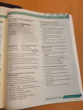 Key to Bachillerato 1. Support &Extend pack. 2 ...