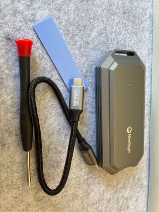 Meetigger SSD NVMe 40Gbps - Caja Externa usb c