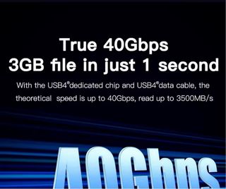 Meetigger SSD NVMe 40Gbps - Caja Externa usb c